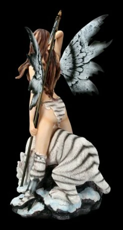 Elfen Figur - Kriegerin Mit Weißem Tiger -FIGUREN Verkäufe ML12699 Elfen Figur Kriegerin mit weissem Tiger 5 1280x1280