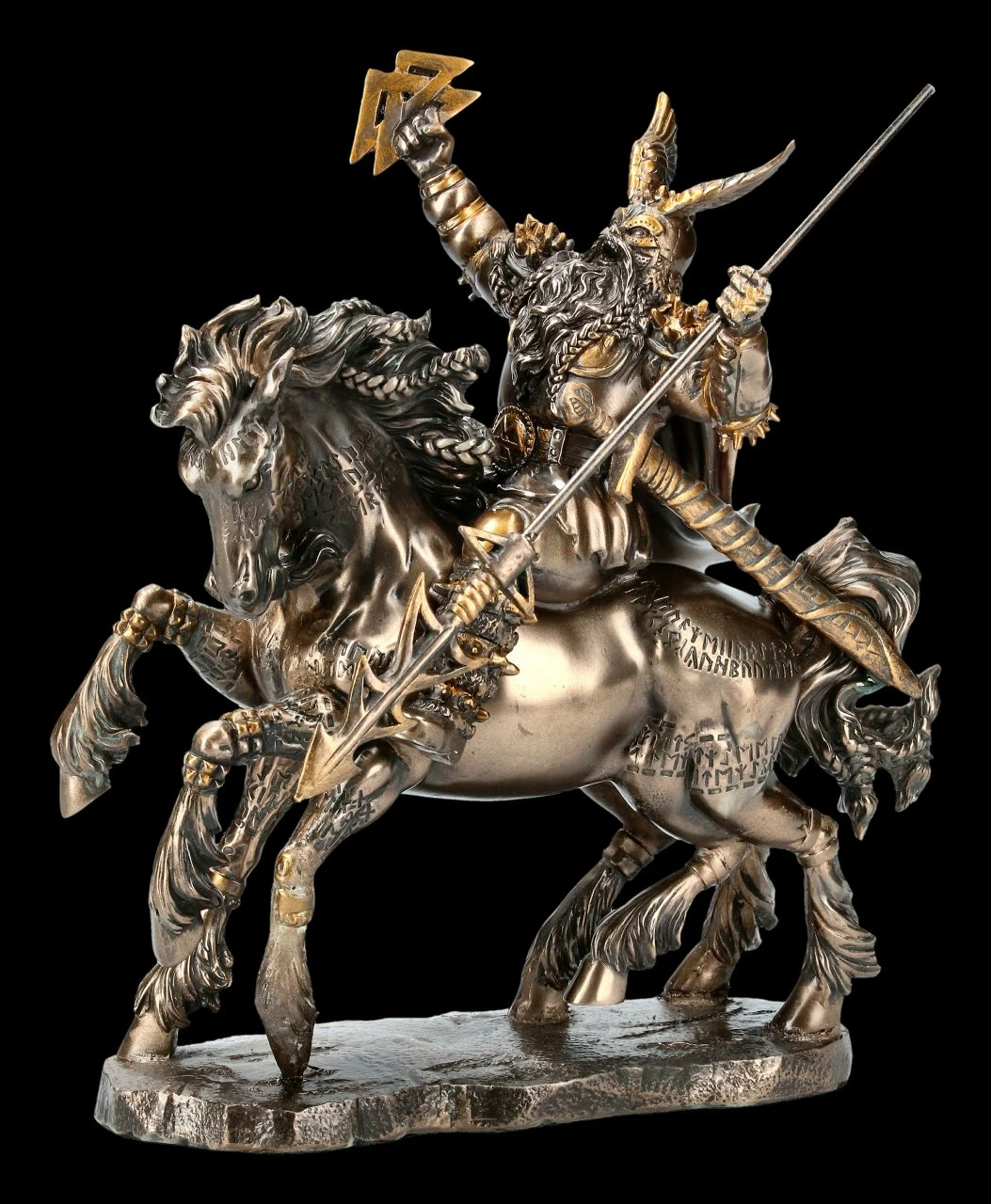 Odin Auf Achtbeinigem Pferd Sleipnir 3 Odin Auf Achtbeinigem Pferd Sleipnir