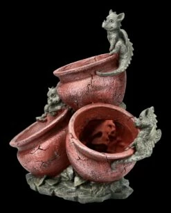 Garten Figur - Drei Drachen Mit Blumentöpfen -FIGUREN Verkäufe ML7680 Garten Figur Drei Drachen mit Blumentoepfen 2 1280x1280