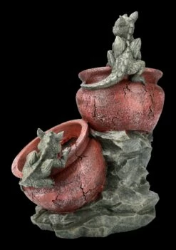 Garten Figur - Drei Drachen Mit Blumentöpfen -FIGUREN Verkäufe ML7680 Garten Figur Drei Drachen mit Blumentoepfen 4 1280x1280