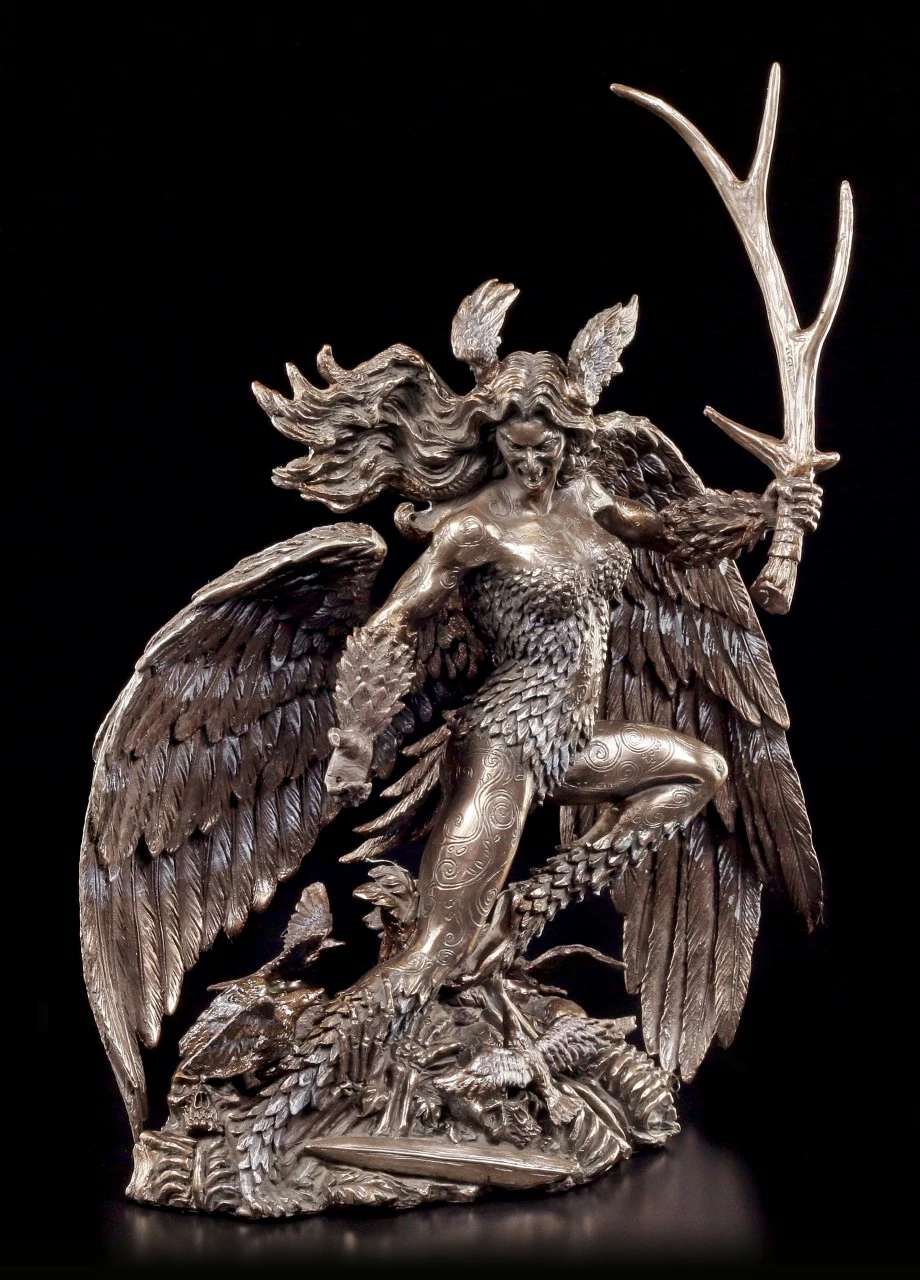 Morrigan Figur - Keltische Kriegsgöttin Irlands 6 Morrigan Figur - Keltische Kriegsgöttin Irlands – Bild 4