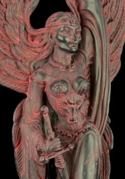 Morrigan Figur - Göttin Des Krieges - Schwarz-Rot -FIGUREN Verkäufe Morrigan Figur Goettin Krieg 7 1280x1280