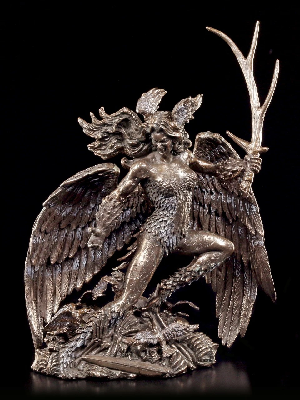 Morrigan Figur - Keltische Kriegsgöttin Irlands 3 Morrigan Figur - Keltische Kriegsgöttin Irlands