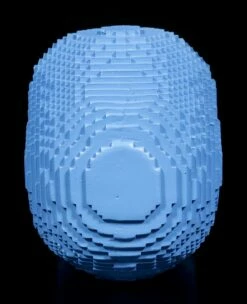 Pixel Totenkopf - Blau -FIGUREN Verkäufe Pixel Totenkopf Blau 3 1280x1280