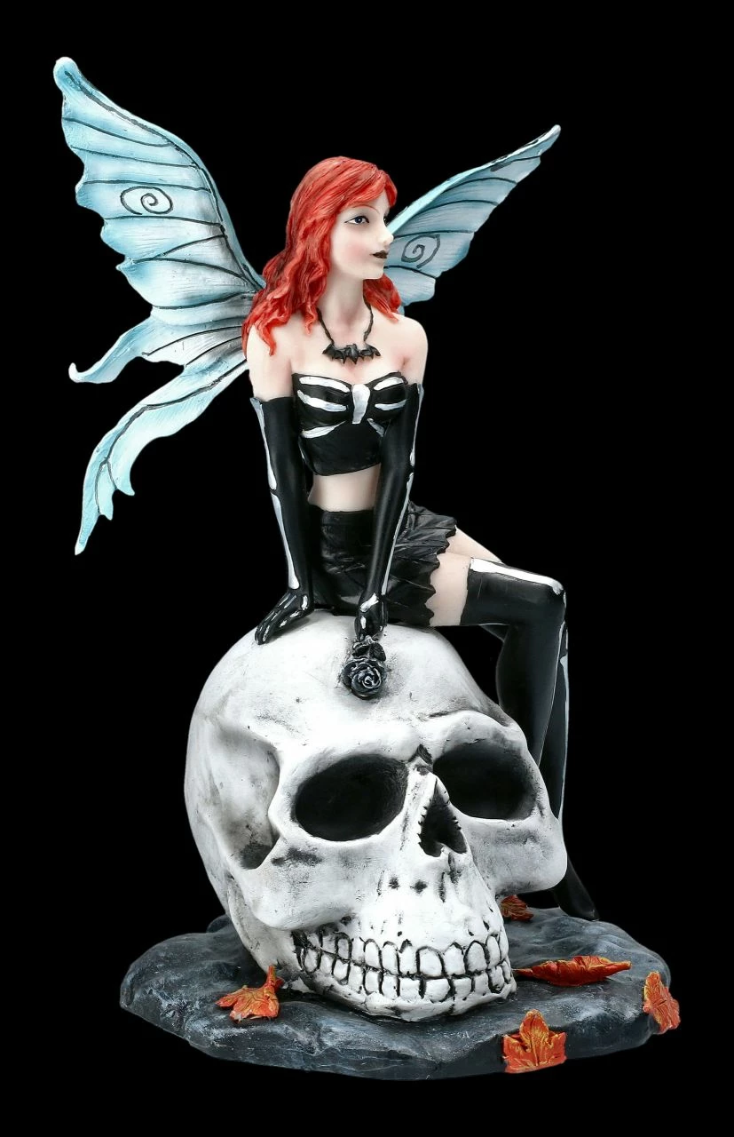 Elfen Figur - Gotha Auf Totenschädel 5 Elfen Figur - Gotha Auf Totenschädel – Bild 3