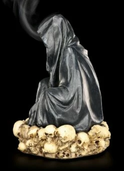 Reaper Figur Räucherkegelhalter - Thront Auf Schädelberg -FIGUREN Verkäufe Raeucherkegelhalter Reaper 3 1280x1280