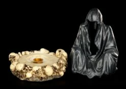 Reaper Figur Räucherkegelhalter - Thront Auf Schädelberg -FIGUREN Verkäufe Raeucherkegelhalter Reaper 8 1280x1280