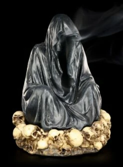 Reaper Figur Räucherkegelhalter - Thront Auf Schädelberg