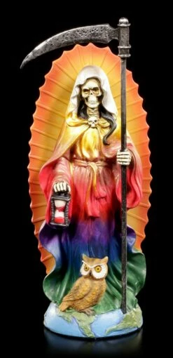 Reaper Figur - Santa Muerte - Regenbogenfarben