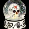 Schneekugel - Day Of The Dead Totenkopf - Schwarz