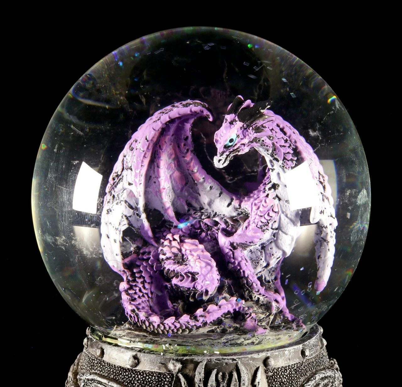 Schneekugel - Drache Hoarfrost 8 Schneekugel - Drache Hoarfrost – Bild 6