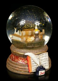 Schneekugel Mit Katze - Witching Hour