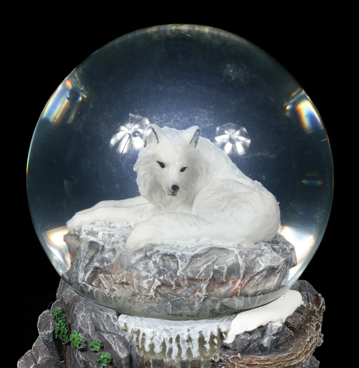 Schneekugel Mit Wolf - Guardian Of The North 8 Schneekugel Mit Wolf - Guardian Of The North – Bild 6