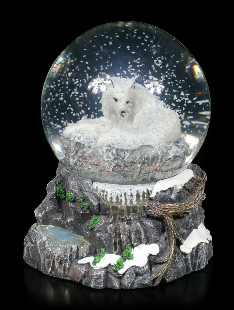 Schneekugel Mit Wolf - Guardian Of The North 3 Schneekugel Mit Wolf - Guardian Of The North