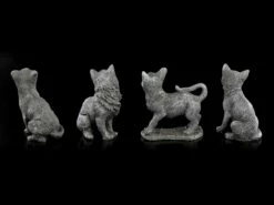 Schwarze Glücks-Katzen Figuren - 4er Set -FIGUREN Verkäufe Schwarze Gluecks Katzen Figuren 4er Set 2 1280x1280