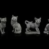 Schwarze Glücks-Katzen Figuren - 4er Set 2 Schwarze Glücks-Katzen Figuren - 4er Set -FIGUREN Verkäufe Schwarze Gluecks Katzen Figuren 4er Set 1280x1280