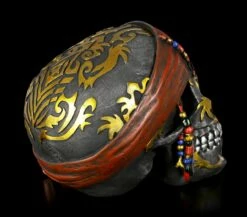 Schwarzer Piratenschädel Mit Tribals 11 Schwarzer Piratenschädel Mit Tribals -FIGUREN Verkäufe Schwarzer Piratenschaedel Mit Stirnband 4 1280x1280