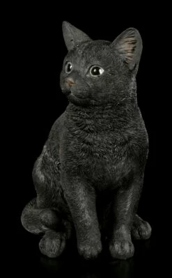 Sitzende Schwarze Katzen Figur -FIGUREN Verkäufe Sitzende Schwarze Katzen Figur 2 1280x1280