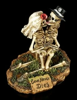 Skelett Brautpaar Figur Kniend - Love Never Dies -FIGUREN Verkäufe Skelett Brautpaar Figuren Auf Rasen Love Never Dies 5 1280x1280