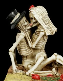 Skelett Brautpaar Figur - Love Never Dies -FIGUREN Verkäufe Skelett Brautpaar Figuren Auf Rosen Love Never Dies 6 1280x1280