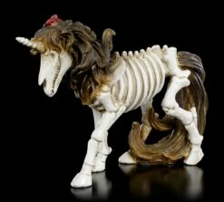 Skelett Figur - Einhorn Mit Rosen In Mähne -FIGUREN Verkäufe Skelett Figur Einhorn Mit Rosen In Maehne 4 1280x1280