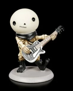 Skelett Figur - Rockstar Lucky Mit Gitarre