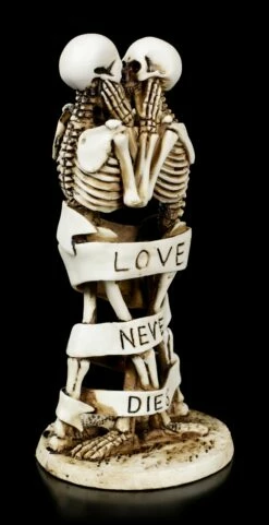 Skelett Figuren - Love Never Dies - Banderole -FIGUREN Verkäufe Skelett Figuren Love Never Dies Banderole 3 1280x1280