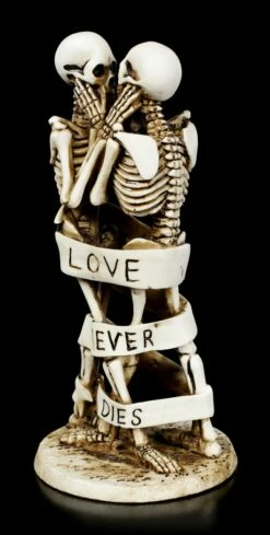 Skelett Figuren - Love Never Dies - Banderole -FIGUREN Verkäufe Skelett Figuren Love Never Dies Banderole 5 1280x1280