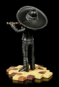 Skelett Figur - Mariachi Band Geige -FIGUREN Verkäufe Skelett Mariachi Band Figur Geige 3 1280x1280