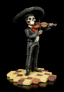 Skelett Figur - Mariachi Band Geige