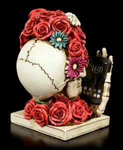 Skelett Totenkopf - Rosenkopf Mit Telefon 11 Skelett Totenkopf - Rosenkopf Mit Telefon -FIGUREN Verkäufe Skelett Rosenkopf Mit Telefon 3 1280x1280