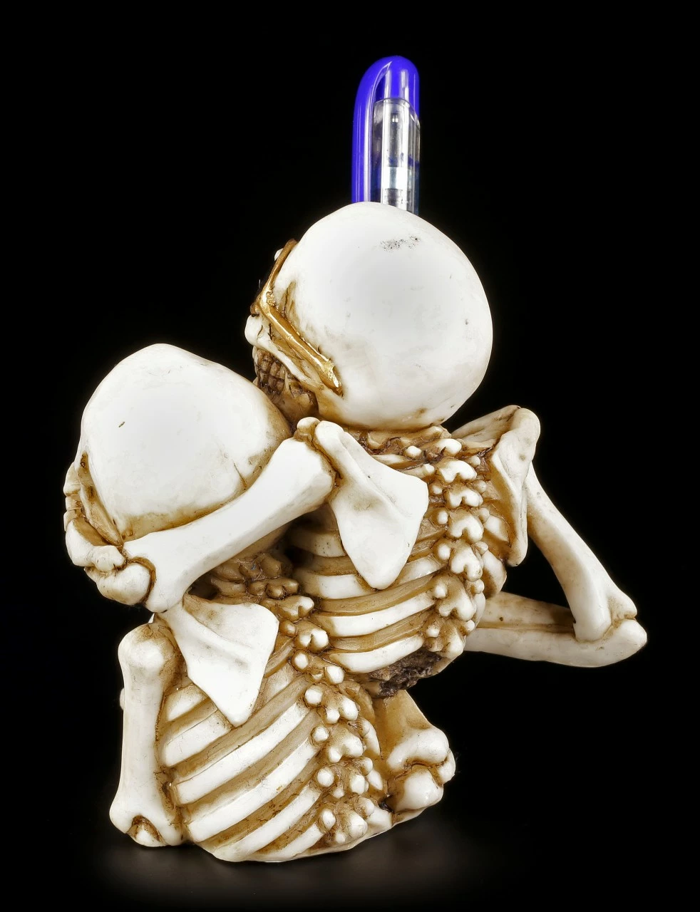 Skelett Stiftehalter - Nichts Böses 5 Skelett Stiftehalter - Nichts Böses – Bild 3