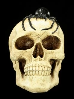 Spardose - Totenkopf Mit Spinne -FIGUREN Verkäufe Spardose Totenkopf Spinne 1 1280x1280