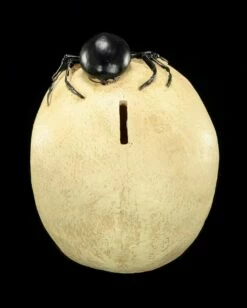 Spardose - Totenkopf Mit Spinne -FIGUREN Verkäufe Spardose Totenkopf Spinne 5 1280x1280