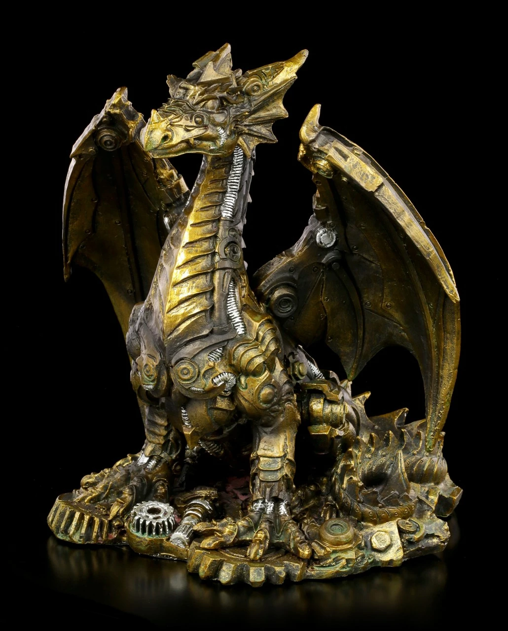 Steampunk Drachen Figur - Infinity Life 3 Steampunk Drachen Figur - Infinity Life