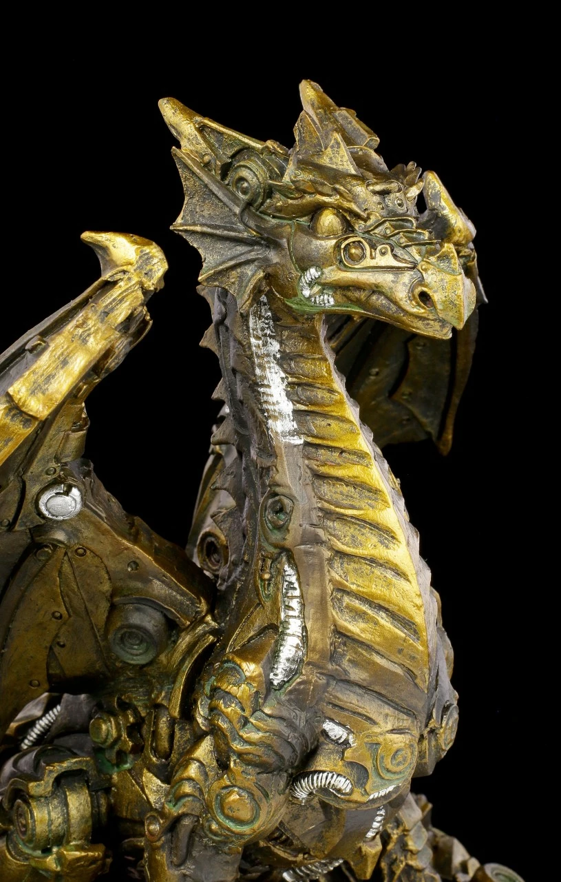 Steampunk Drachen Figur - Infinity Life 8 Steampunk Drachen Figur - Infinity Life – Bild 6