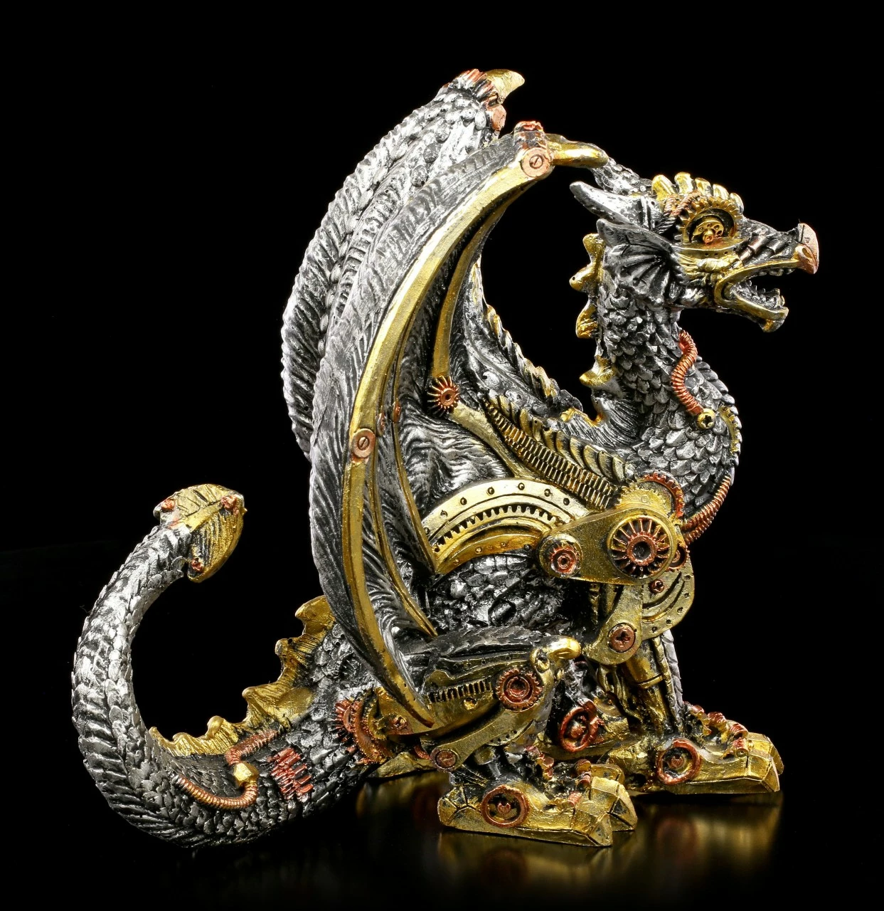 Steampunk Drachen Figur - Killing Machine - Klein 8 Steampunk Drachen Figur - Killing Machine - Klein – Bild 6