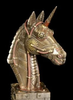 Steampunk Einhorn Büste 11 Steampunk Einhorn Büste -FIGUREN Verkäufe Steampunk Einhorn Bueste Veronese 4 1280x1280