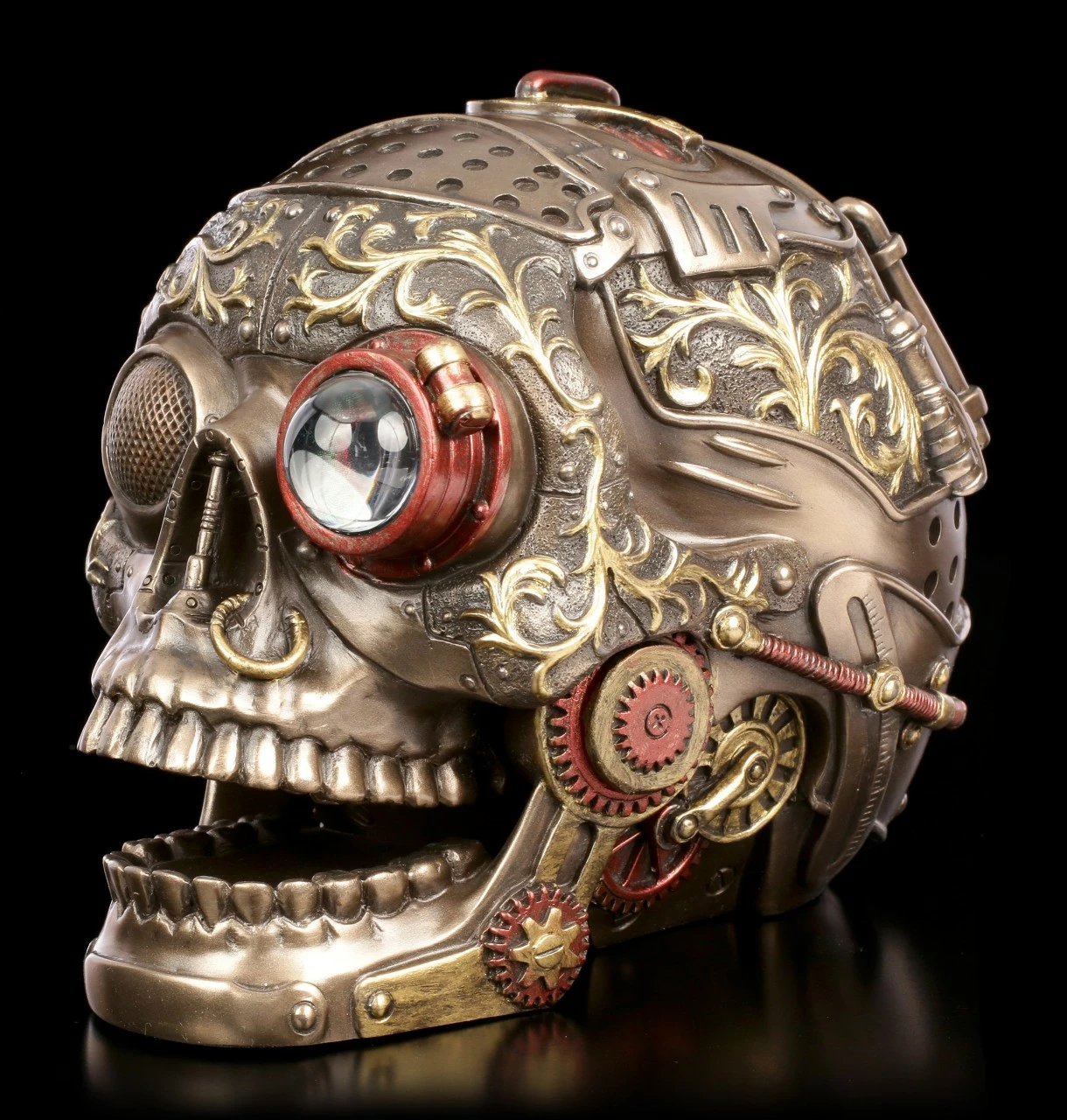 Steampunk Totenkopf - Mechanical Dentition 5 Steampunk Totenkopf - Mechanical Dentition – Bild 3