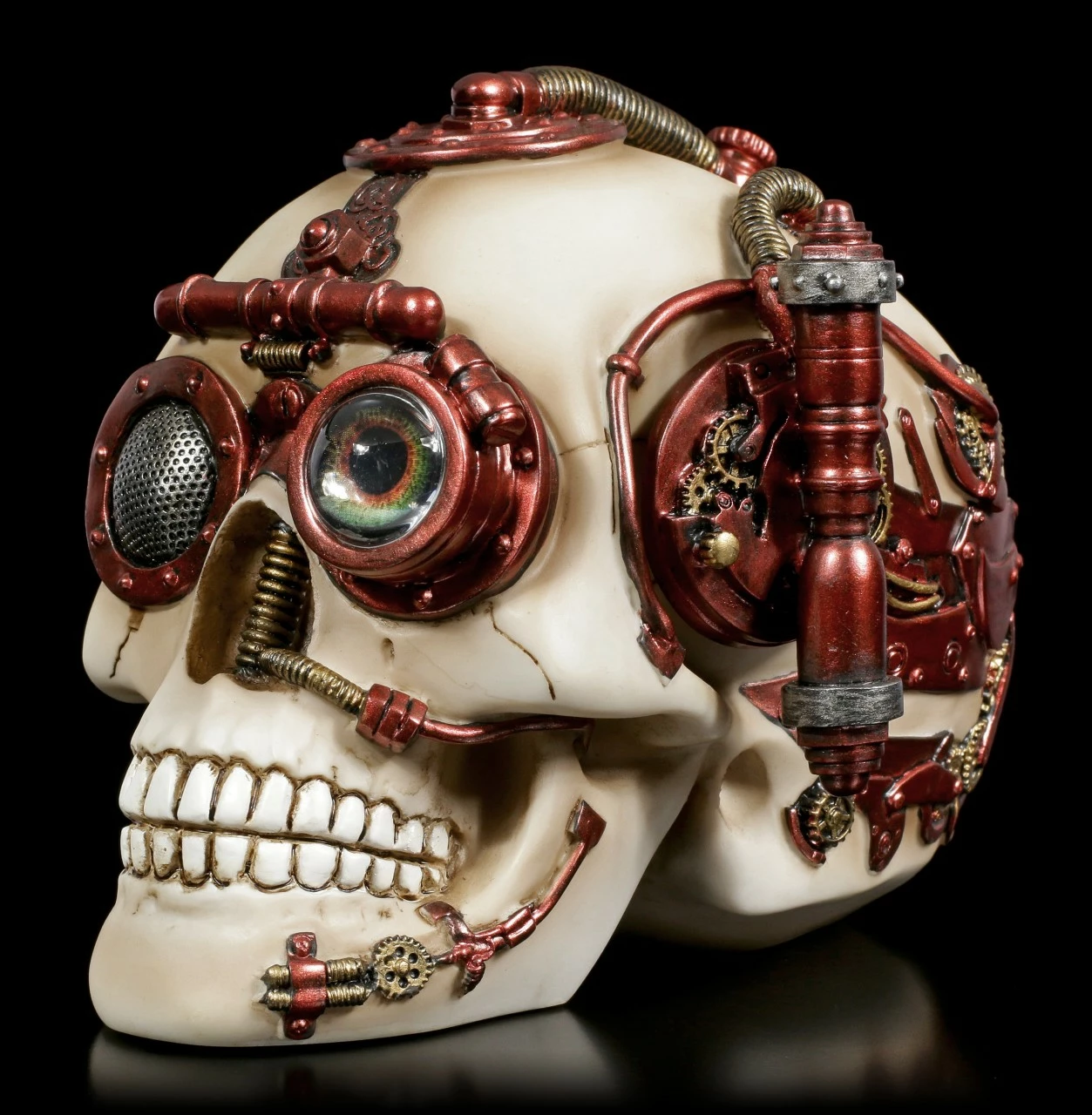 Steampunk Totenkopf Schatulle - Secret Observation 5 Steampunk Totenkopf Schatulle - Secret Observation – Bild 3