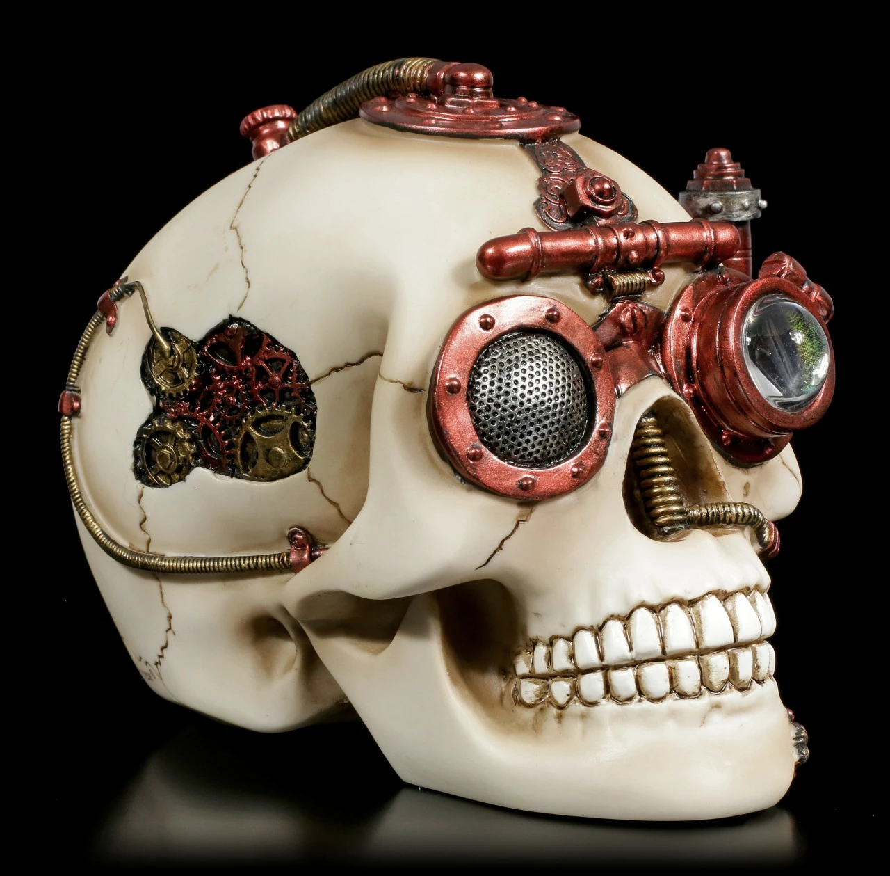 Steampunk Totenkopf Schatulle - Secret Observation 3 Steampunk Totenkopf Schatulle - Secret Observation