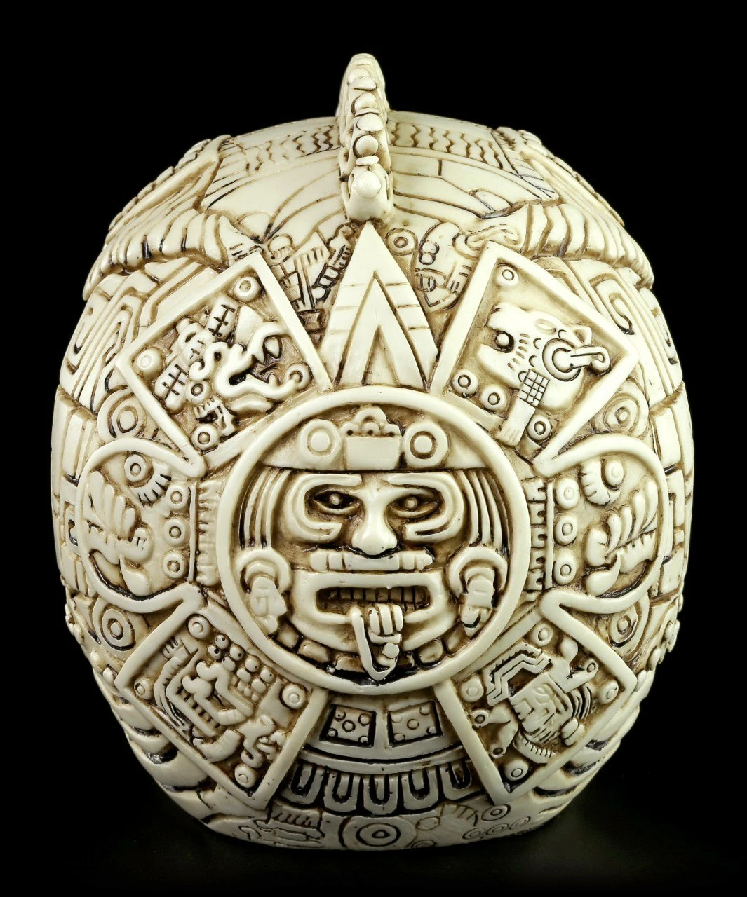 Totenkopf - Azteken Schädel - Weiß 7 Totenkopf - Azteken Schädel - Weiß – Bild 5