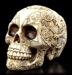 Tempelritter Totenkopf Mit Löwenwappen -FIGUREN Verkäufe Totenkopf Blume Loewe 2 1280x1280