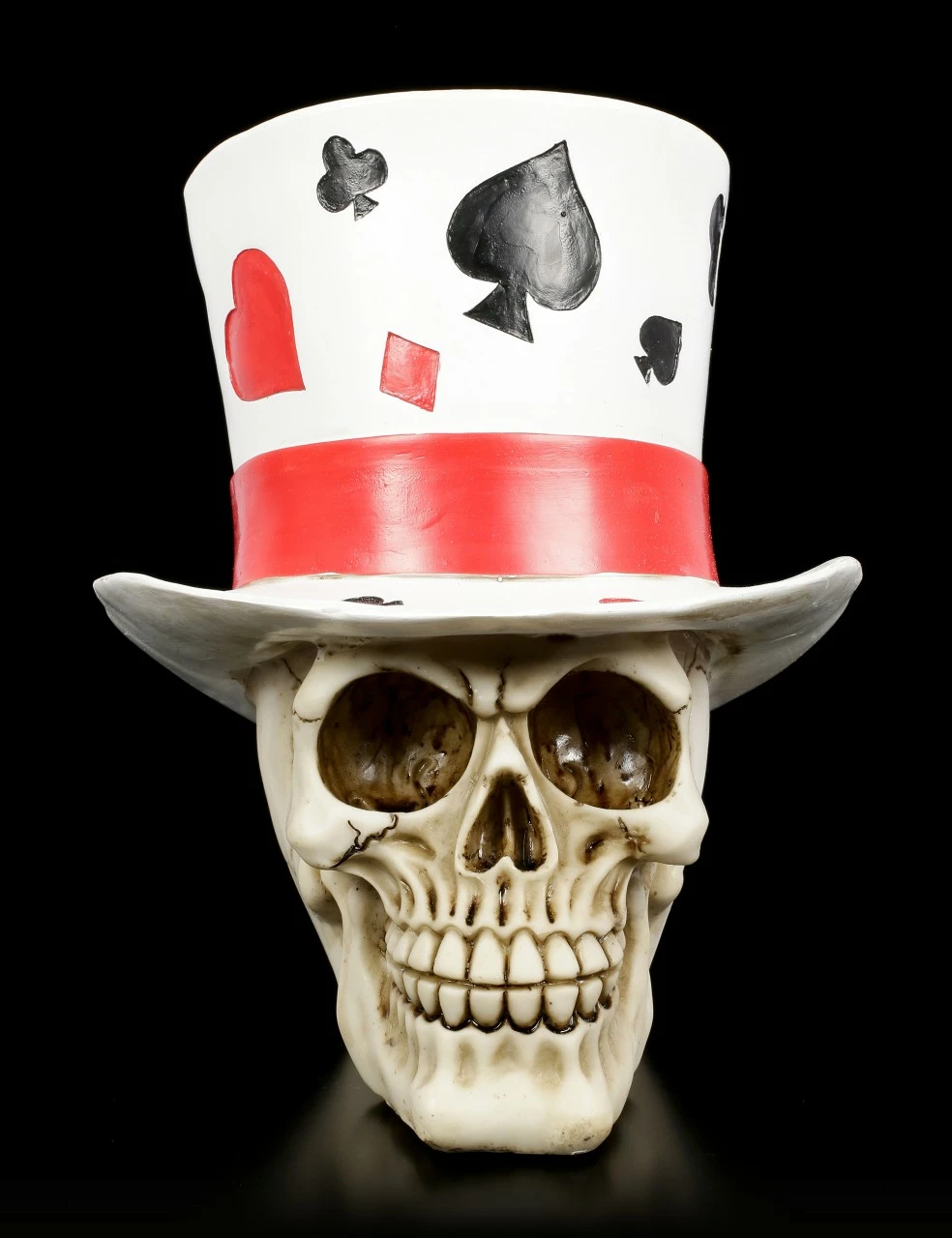 Totenkopf Mit Zylinder - Casino Jack 4 Totenkopf Mit Zylinder - Casino Jack – Bild 2