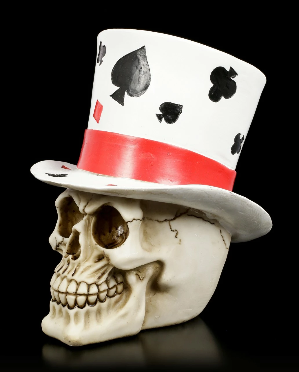 Totenkopf Mit Zylinder - Casino Jack 5 Totenkopf Mit Zylinder - Casino Jack – Bild 3