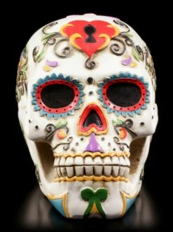 Weißer Totenkopf - Day Of The Dead -FIGUREN Verkäufe Totenkopf Day Dead 158aed19e60378 1280x1280