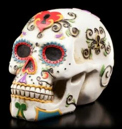 Weißer Totenkopf - Day Of The Dead -FIGUREN Verkäufe Totenkopf Day Dead 258aed1a72e9c2 1280x1280