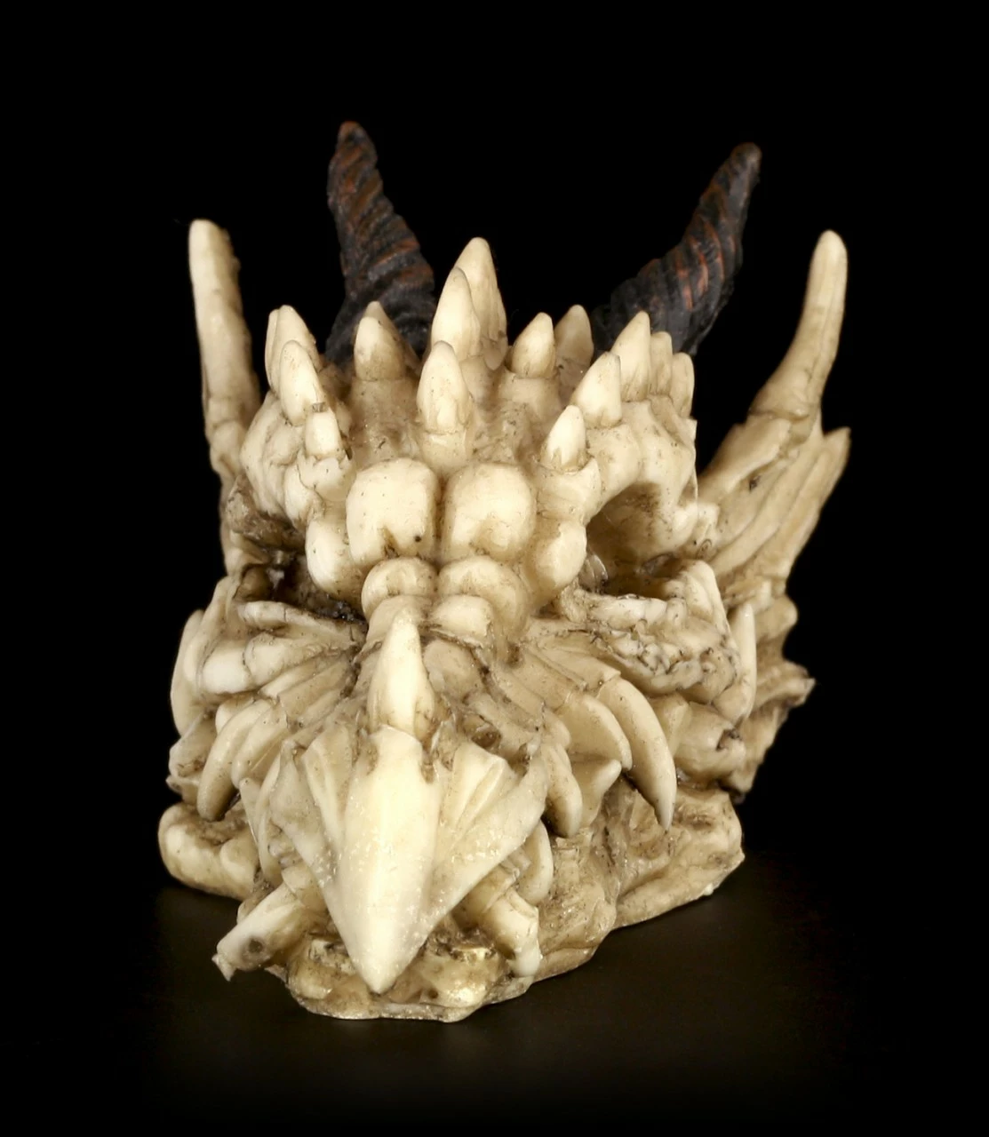 Totenkopf - Drachenschädel Mit Hörnern 4 Totenkopf - Drachenschädel Mit Hörnern – Bild 2