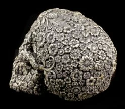 Totenkopf - Florales Muster -FIGUREN Verkäufe Totenkopf Floral Blumenmuster 3 1280x1280