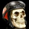Totenkopf Mit Helm - Stuntman Hell Fire